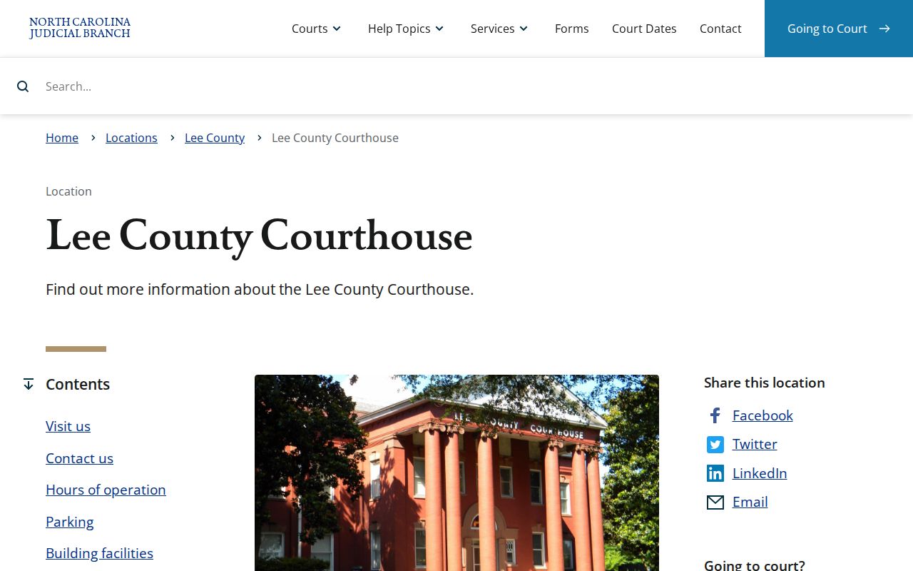 Lee County criminal history courthouse records access